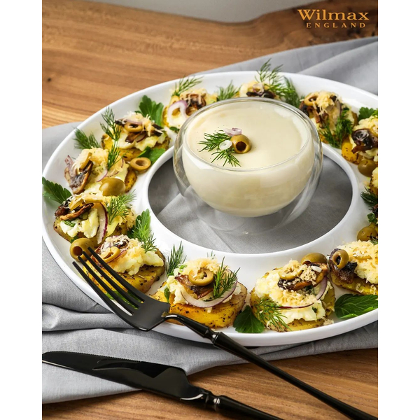 OHRÚHLY TANIER/PODNOS WL‑991370/A WILMAX Ohrúhly tanier/podnos wl‑991370/a Wilmax (photo 4)