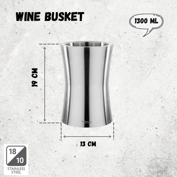 WIADRO NA WINO Z PODWÓJNYMI ŚCIANKAMI WL‑552402/A WILMAX Wiadro na wino z podwójnymi ściankami wl‑552402/a Wilmax (photo 2)