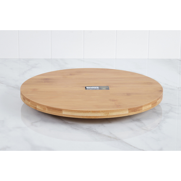Taca bambusowa obrotowa 35,5x4 cm wl‑771081/a Wilmax (photo 4)