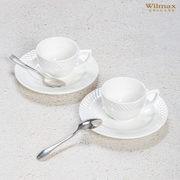 COFFEE CUP & SAUCER SET OF 6 IN GIFT BOX WL‑880107/6C WILMAX Coffee cup & saucer set of 6 in gift box wl‑880107/6c Wilmax (photo 16)