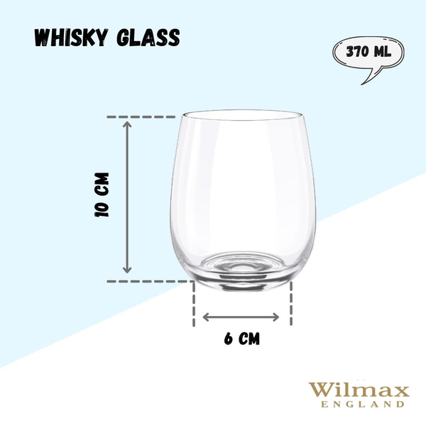 WHISKY GLASS SET OF 6 IN PLAIN BOX WL‑888021/6A WILMAX Whisky glass set of 6 in plain box wl‑888021/6a Wilmax (photo 12)
