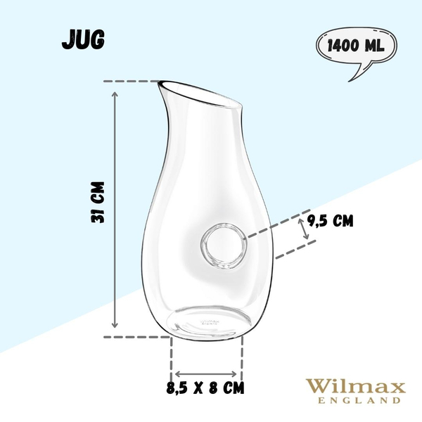 DŽBÁN WL‑888340/1C WILMAX Džbán wl‑888340/1c Wilmax (photo 4)