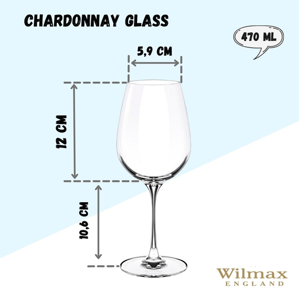 WINE GLASS SET OF 2 IN COLOUR BOX WL‑888033/2C WILMAX Wine glass set of 2 in colour box wl‑888033/2c Wilmax (photo 9)