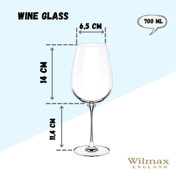 WINE GLASS SET OF 2 IN COLOUR BOX WL‑888035/2C WILMAX Wine glass set of 2 in colour box wl‑888035/2c Wilmax (photo 16)