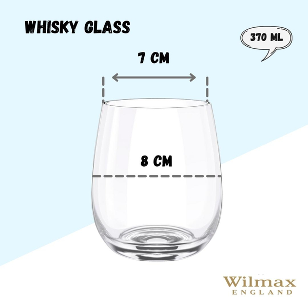 WHISKY GLASS SET OF 6 IN PLAIN BOX WL‑888021/6A WILMAX Whisky glass set of 6 in plain box wl‑888021/6a Wilmax (photo 13)