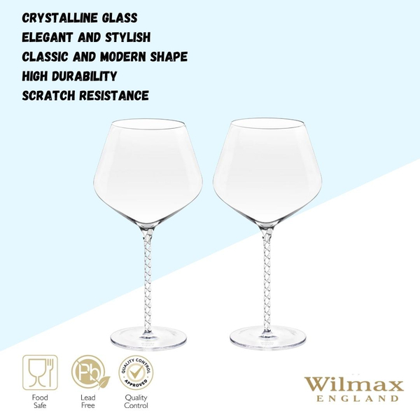 WINE GLASS SET OF 2 IN COLOUR BOX WL‑888103/2С WILMAX Wine glass set of 2 in colour box wl‑888103/2с Wilmax (photo 13)