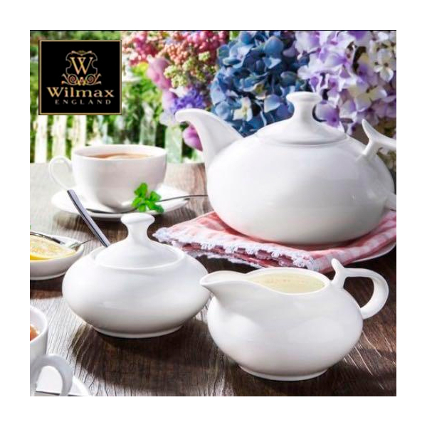 SUGAR BOWL & CREAMER SET IN COLOUR BOX WL‑995025/2C WILMAX Sugar bowl & creamer set in colour box wl‑995025/2c Wilmax (photo 4)