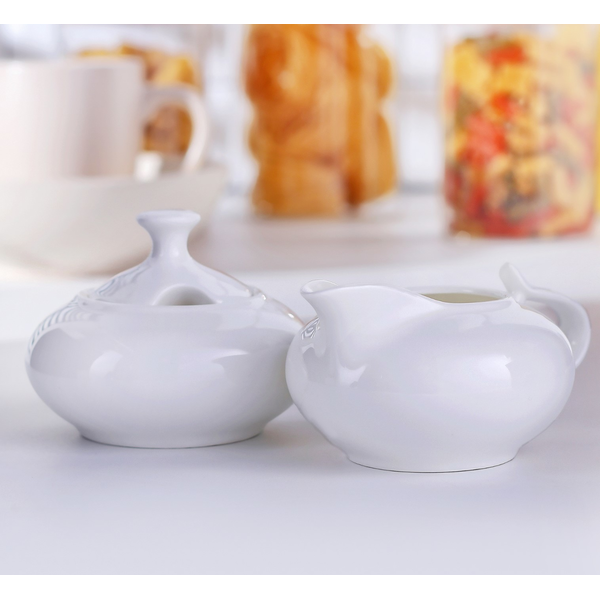 SUGAR BOWL & CREAMER SET IN COLOUR BOX WL‑995025/2C WILMAX Sugar bowl & creamer set in colour box wl‑995025/2c Wilmax (photo 5)