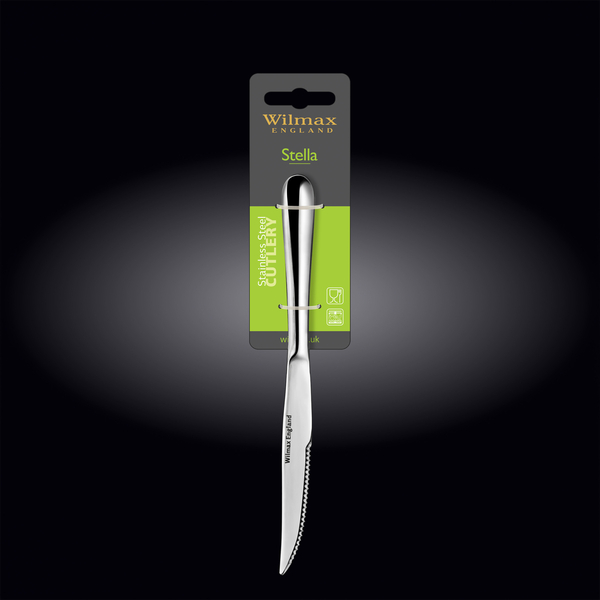 STEAK KNIFE ON BLISTER PACK WL‑999115/1B WILMAX Steak knife on blister pack wl‑999115/1b Wilmax (photo 2)