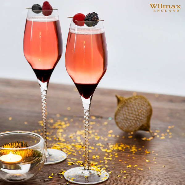 CHAMPAGNE FLUTE SET OF 2 IN COLOUR BOX WL‑888104/2C WILMAX Champagne flute set of 2 in colour box wl‑888104/2c Wilmax (photo 11)