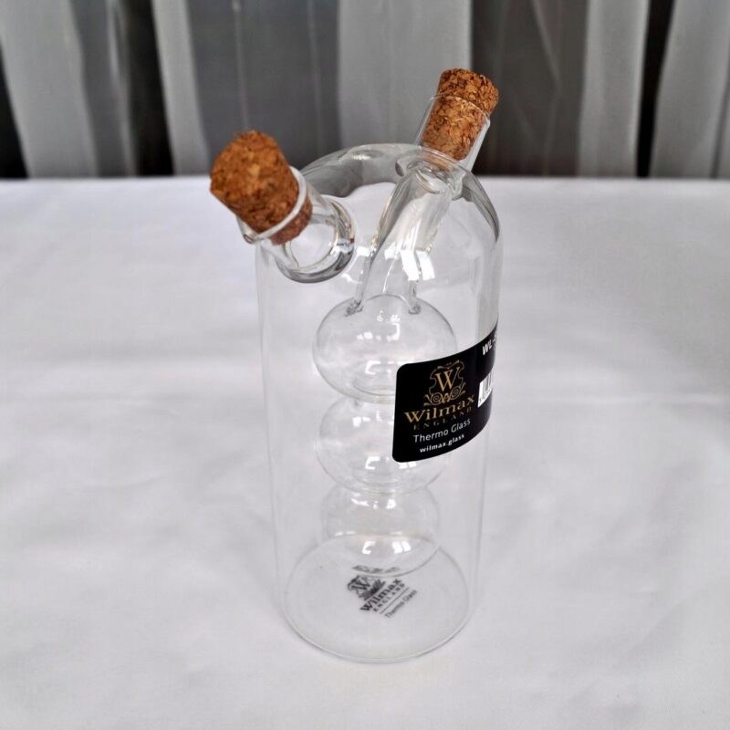 Szklana butelka na ocet i oliwę 300 ml / 60 ml WL-888956/A