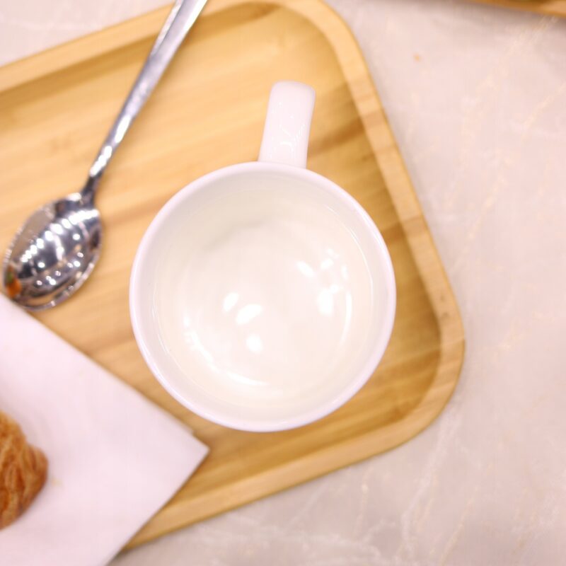 Kubek 350 ml biały porcelanowy WL-993040/A