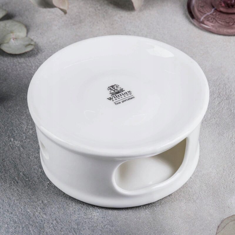Podgrzewacz stojak do czajnika biały porcelanowy WL-996006/A