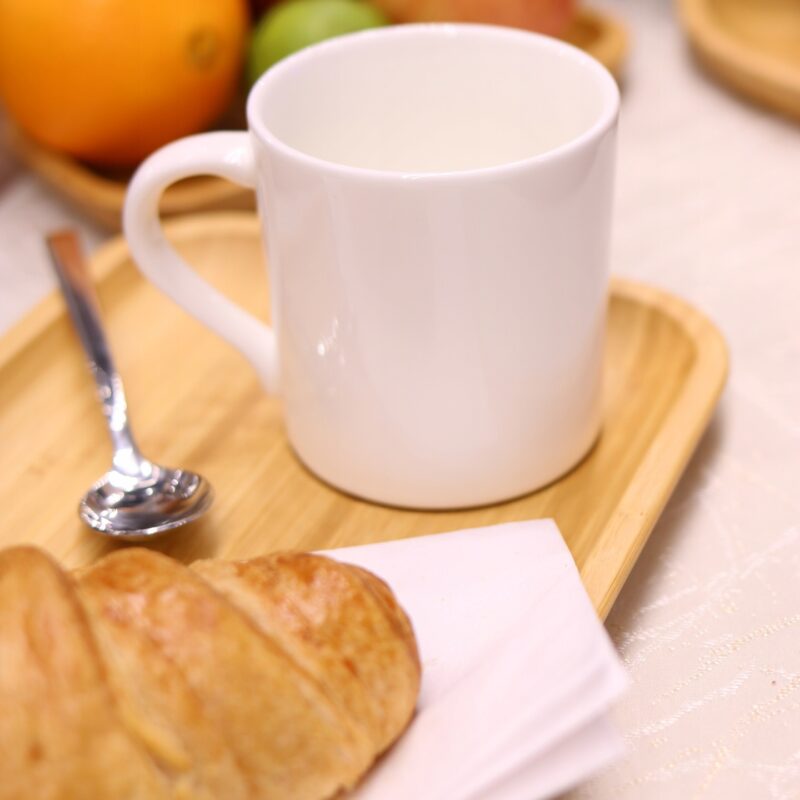 Kubek 350 ml biały porcelanowy WL-993040/A