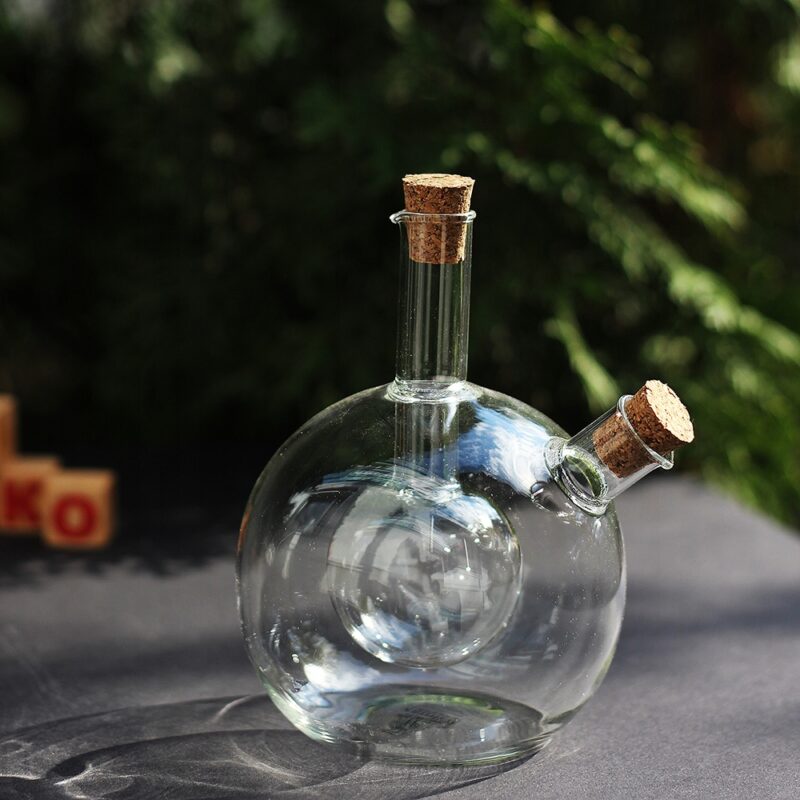 Szklana butelka na ocet i oliwę 300 ml / 60 ml WL-888954/A