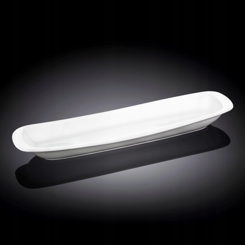 Półmisek łódka 33 cm biały porcelanowy WL-992644/A