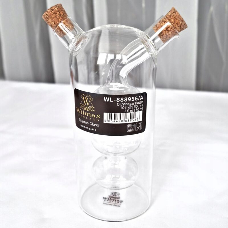 Szklana butelka na ocet i oliwę 300 ml / 60 ml WL-888956/A