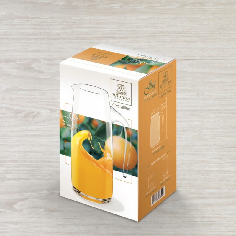 Dzbanek szklany 500 ml WL-888304/1C