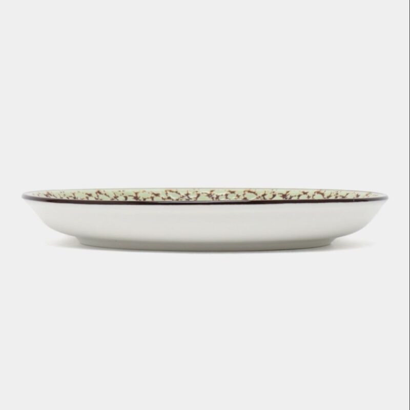 Spodek pistacjowy porcelanowy 11 cm WL-667133/B