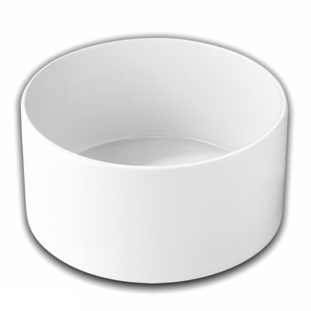 Salaterka 23 cm biała porcelanowa WL-992749/A
