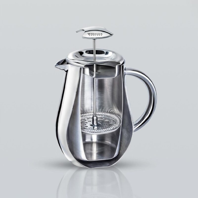 Zaparzacz do kawy dwuścienny stal nierdzewna 1000 ml WL-551008/1C