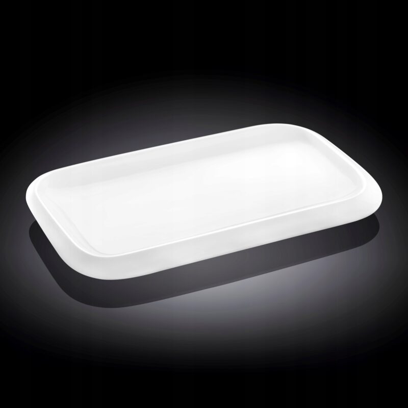 Półmisek 25.5x15 cm biały porcelanowy WL-992660/A