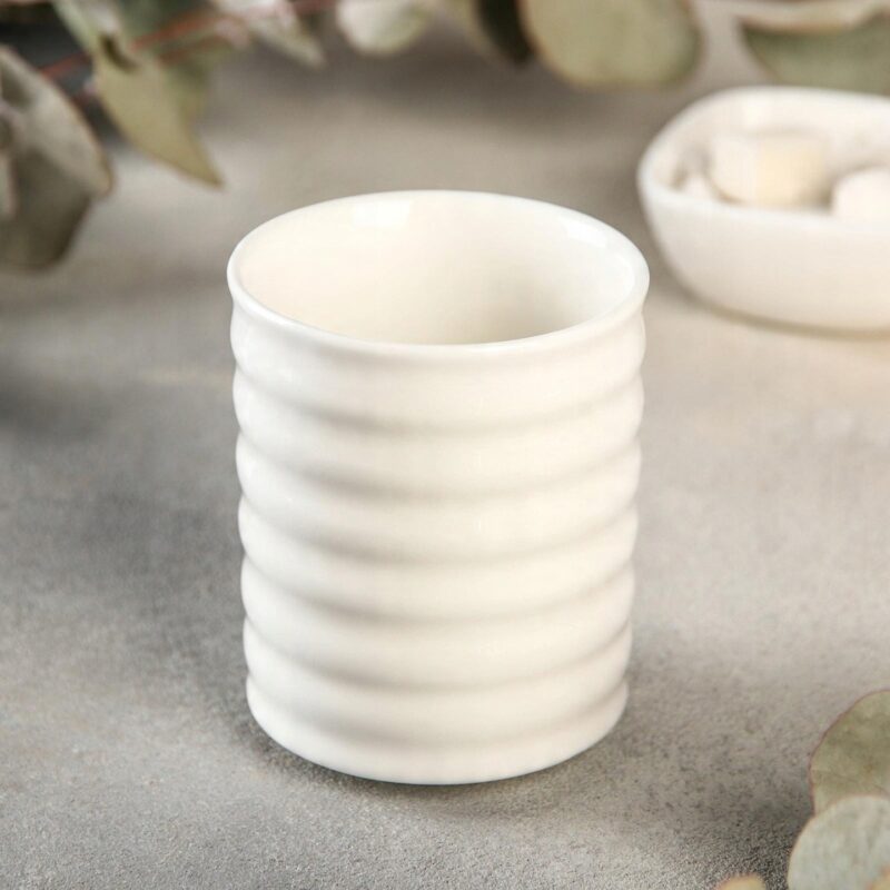 Kubek w stylu japońskim 200 ml biały porcelanowy WL-993019/A