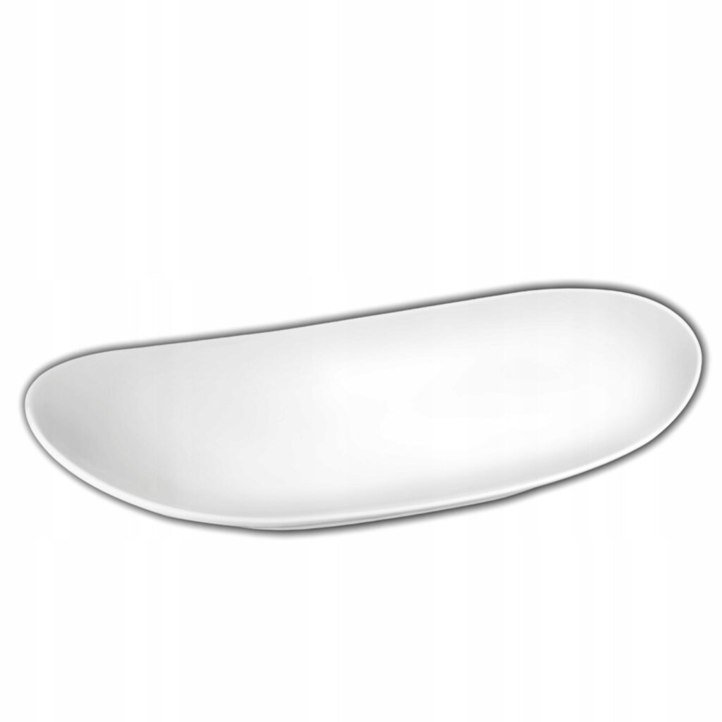Półmisek 33x18.5 cm biały porcelanowy WL-992810/A