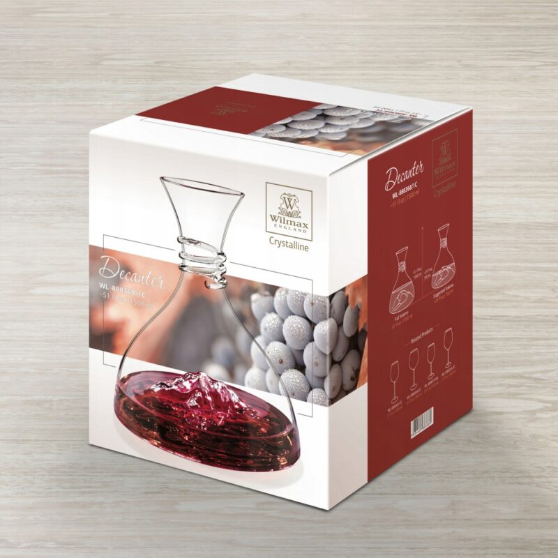 Karafka szklana 1500 ml WL-888368/1C