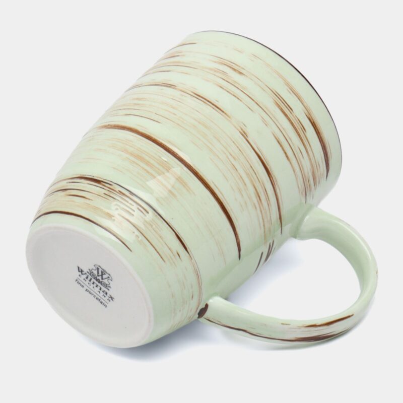Kubek duży pistacjowy porcelanowy 460 ml WL-669137/A