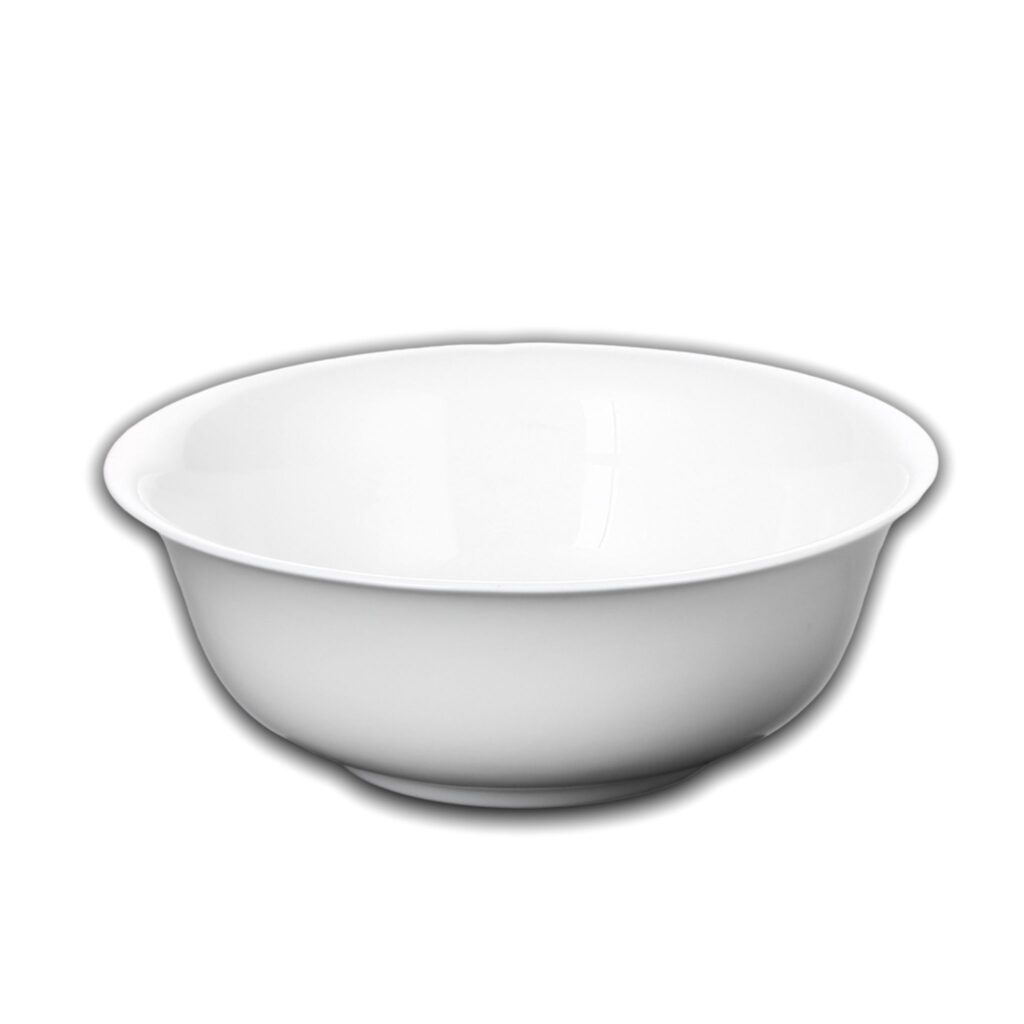 Salaterka 20 cm 1600 ml biała porcelanowa WL-992005/A