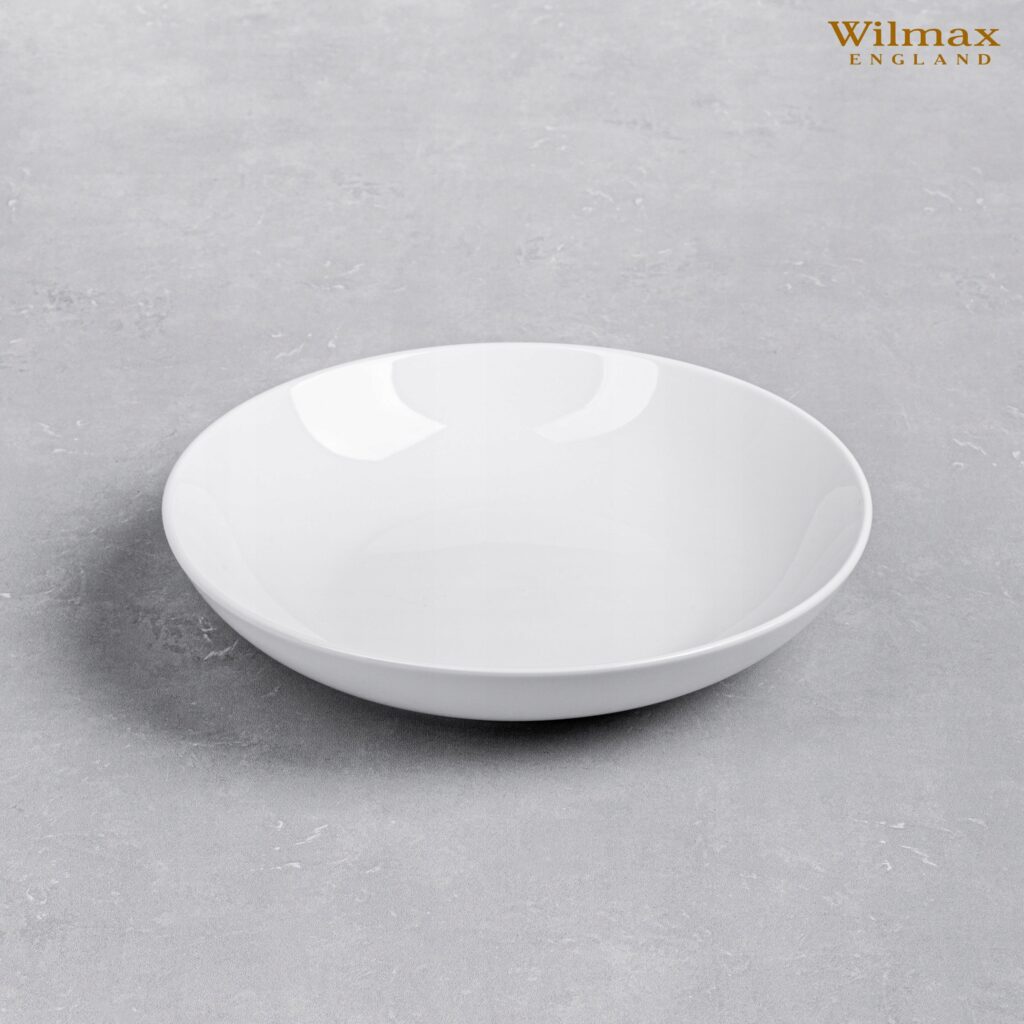 Talerz głęboki 23 cm biały porcelanowy WL-991117/A