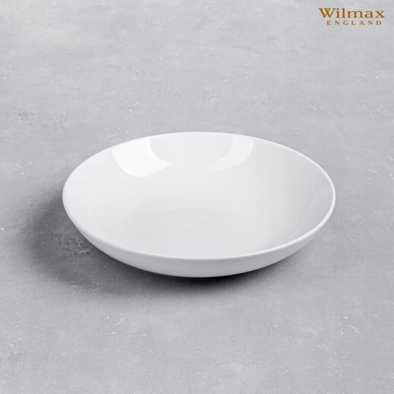 Talerz głęboki 23 cm biały porcelanowy WL-991117/A