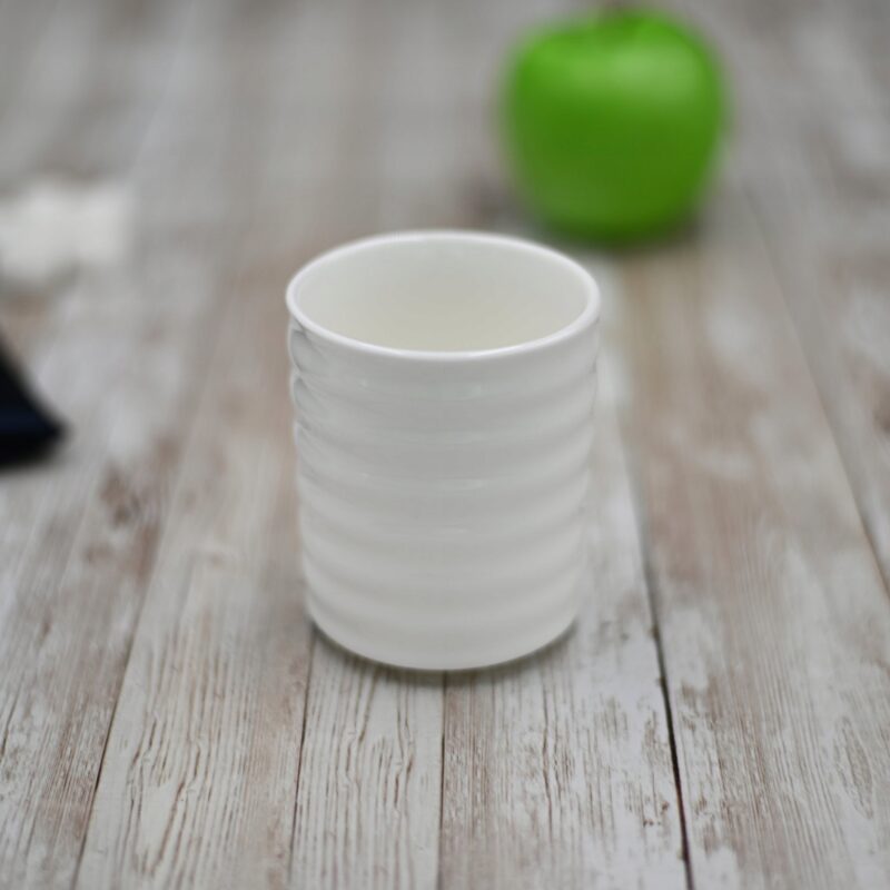 Kubek w stylu japońskim 200 ml biały porcelanowy WL-993019/A