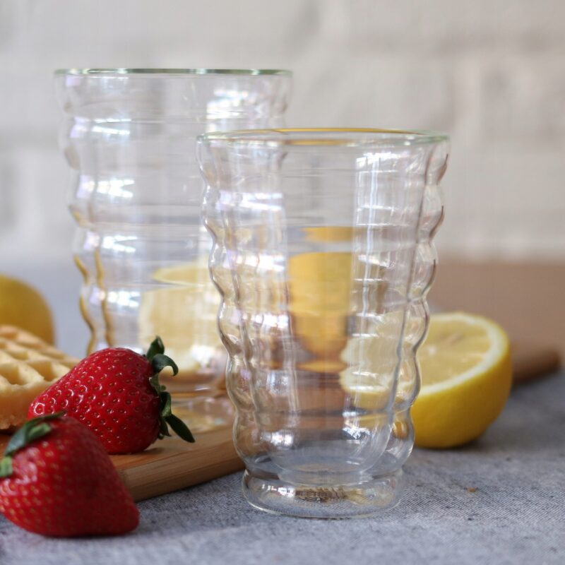 Szklanka bubble z podwójnymi ściankami 250 ml WL-888416/A