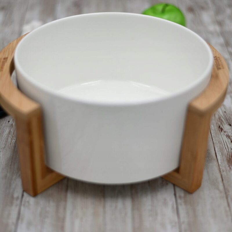 Salaterka 10.5 cm biała porcelanowa WL-992744/A