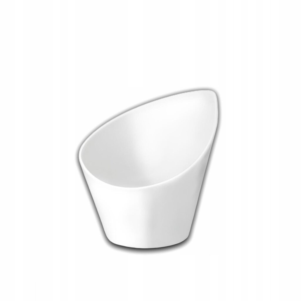 Salaterka 14 cm biała porcelanowa WL-992774/A