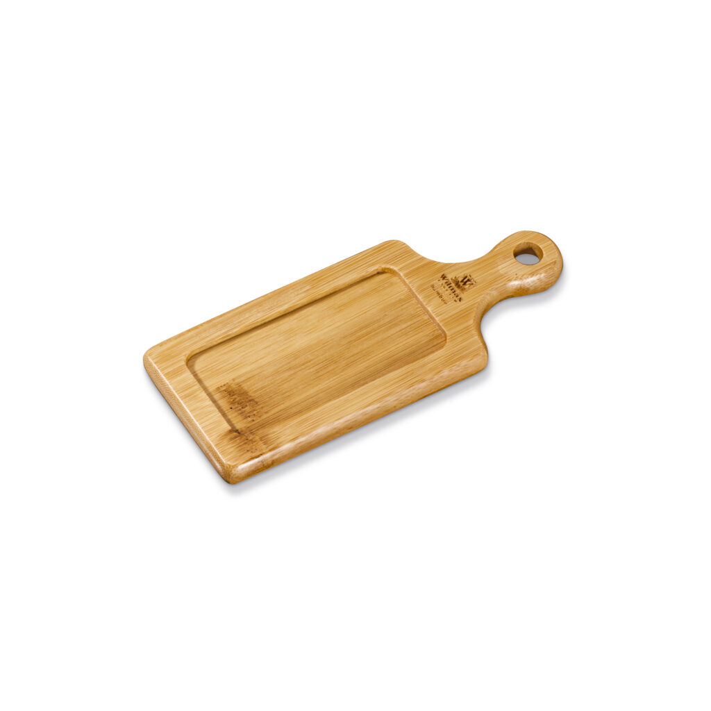 Taca do serwowania bambusowa 17x7 cm WL-771002/A