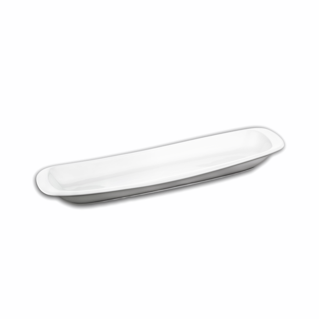 Półmisek 28 cm biały porcelanowy WL-992643/A