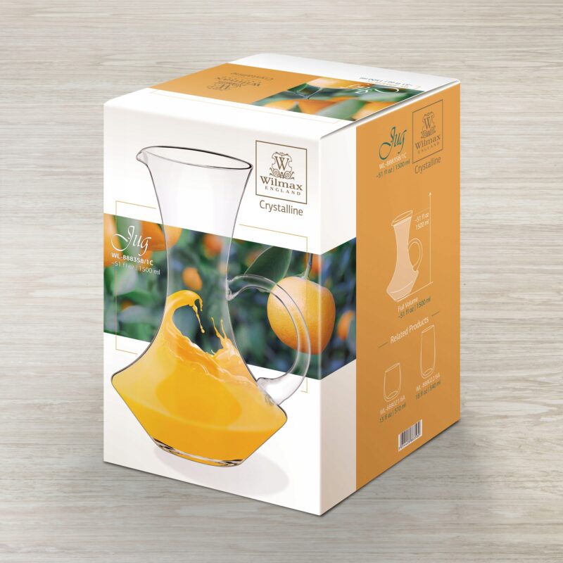 Dzbanek szklany 1500 ml WL-888358/1C