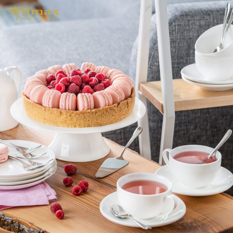 Filiżanka 250 ml i spodek biała porcelanowa WL 993000/AB
