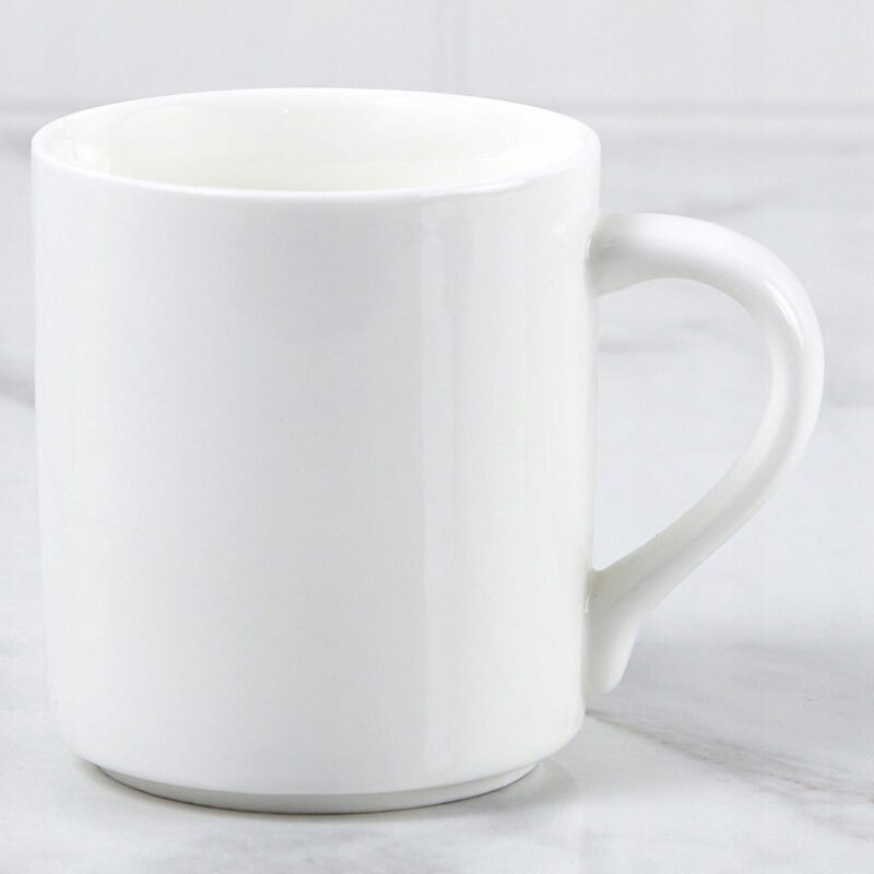 Kubek 350 ml biały porcelanowy WL-993040/A
