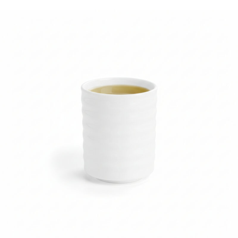Japanese style mug 200 ml white porcelain WL-993019/A