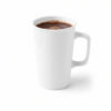 Mug 500 ml in Wilmax white porcelain, tall shape