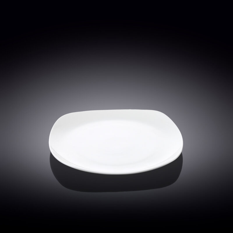 Talerz na pieczywo 16,5x16,5 cm biały porcelanowy WL-991000/A