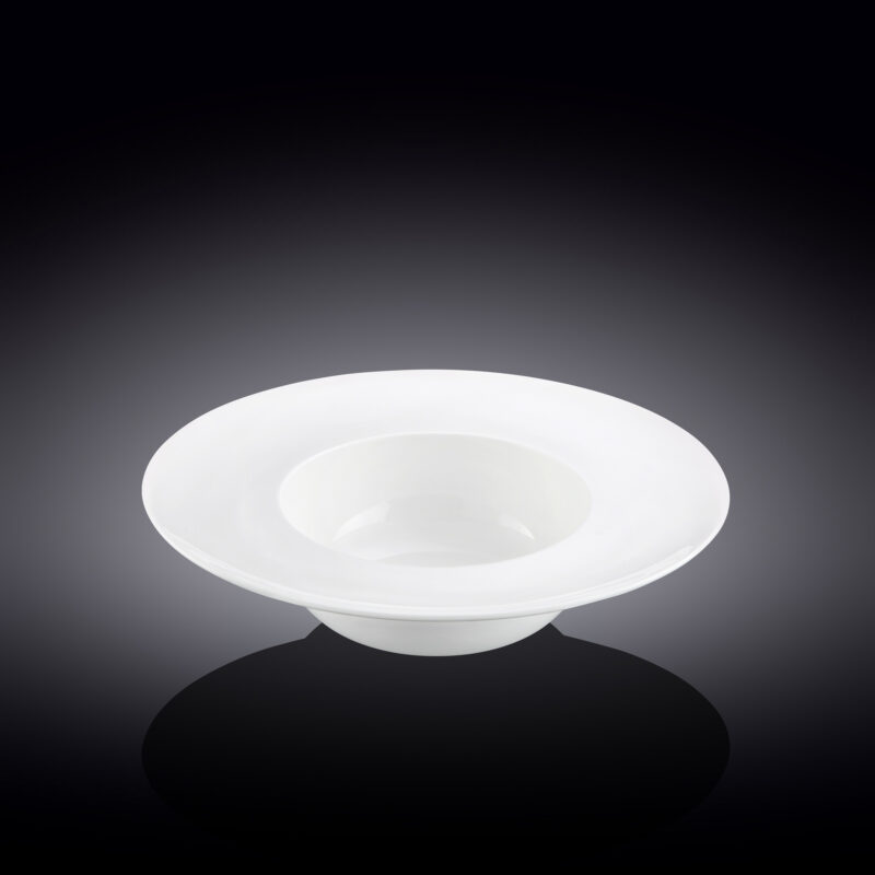 Talerz głęboki 22,5 cm 400 ml biały porcelanowy WL-991186/A