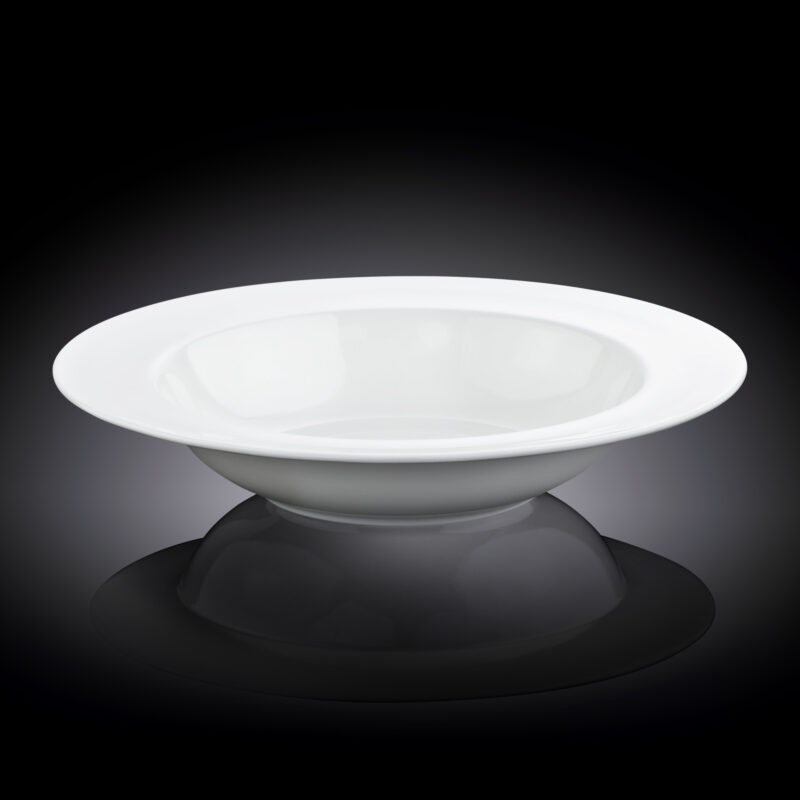 Talerz głęboki 28 cm 800 ml biały porcelanowy WL-991219/A