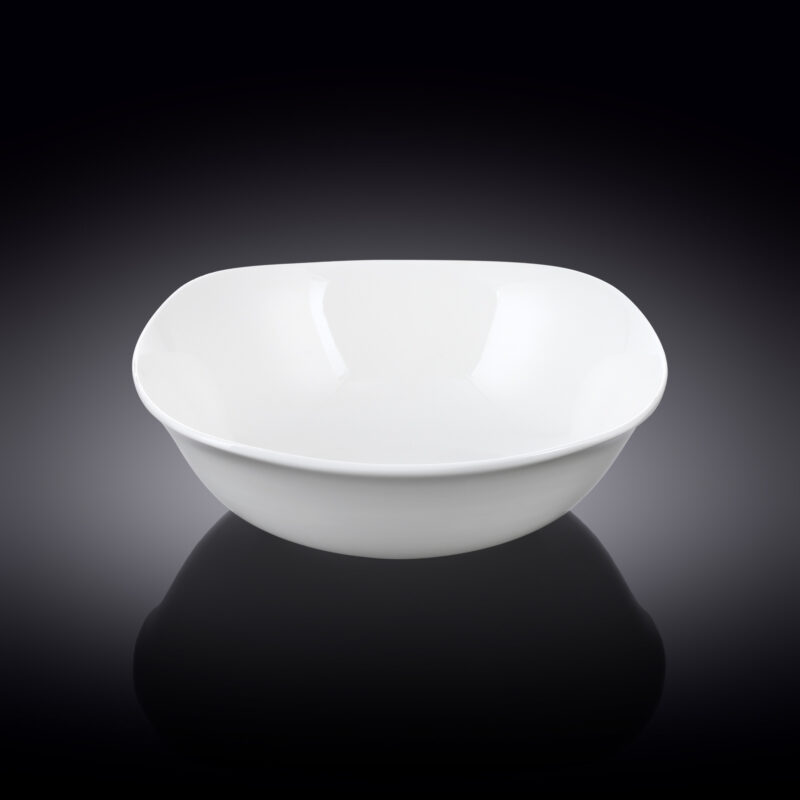 Salad Bowl 16.5x16.5 cm.650 ml white porcelain WL-992001/A