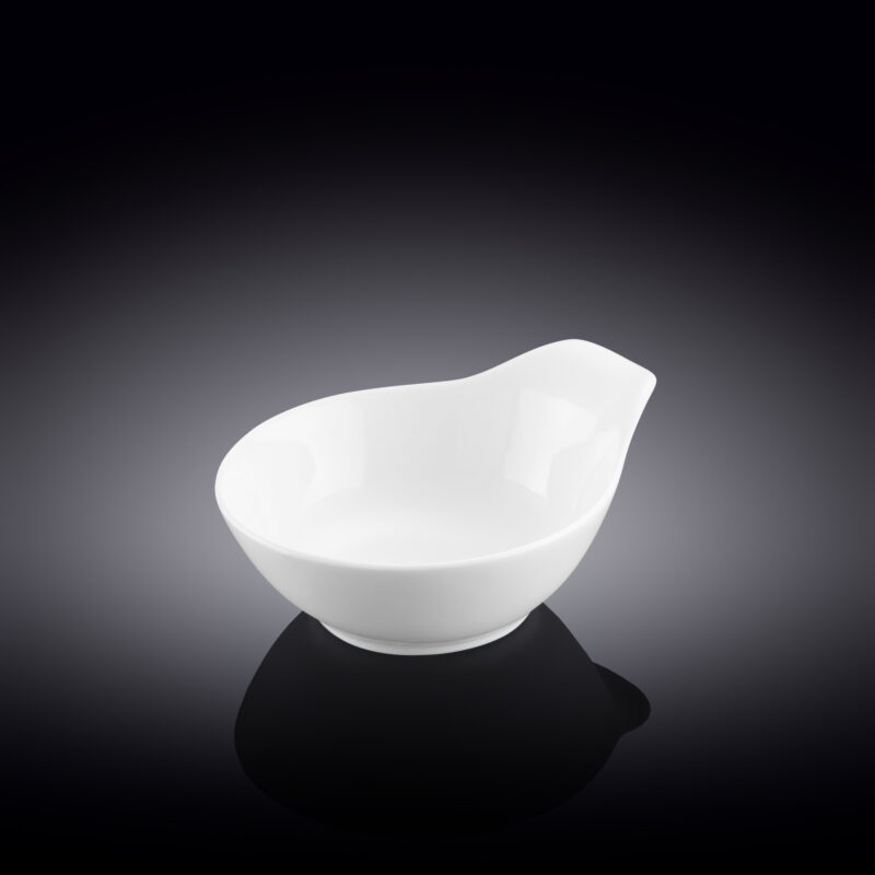 Dip bowl 12.5 cm.190 ml white porcelain WL-992364/A