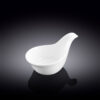 Wide dip bowl 12.5 cm 100 ml in Wilmax white porcelain